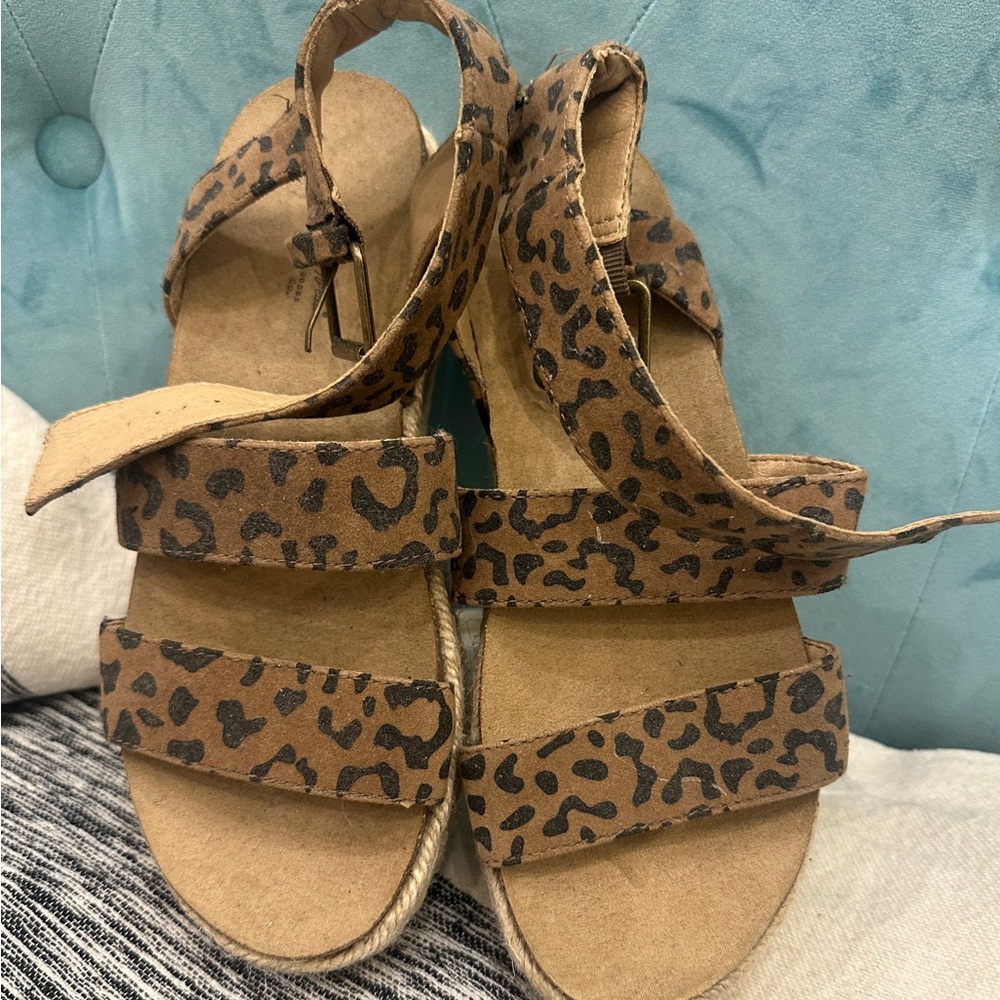 Leopard Print Women's Sandals